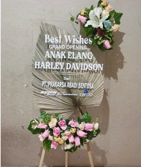Papan Akrilik Ucapan Grand Opening Minahasa